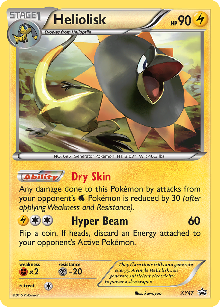 Heliolisk (XY47) [XY: Black Star Promos] | Gear Gaming Fayetteville