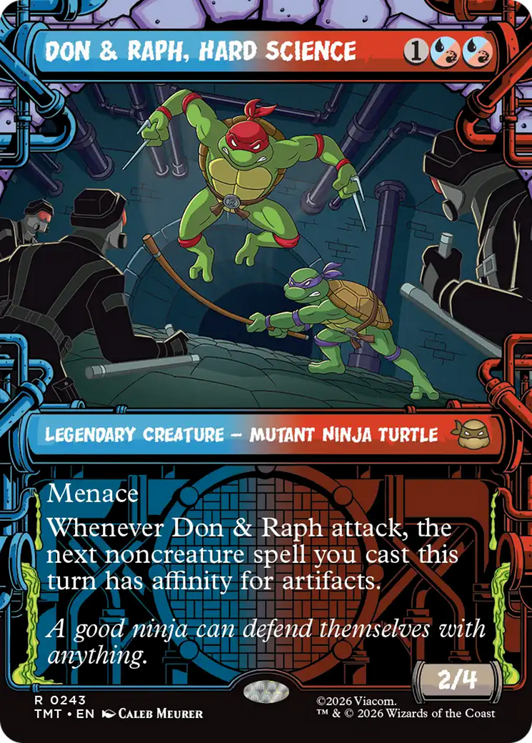 Don & Raph, Hard Science (Showcase) [Teenage Mutant Ninja Turtles] | Gear Gaming Fayetteville