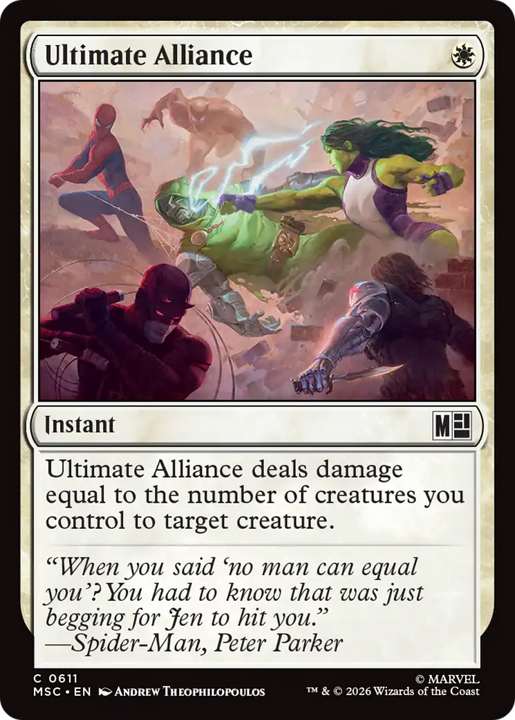 Ultimate Alliance [Marvel Super Heroes Commander] | Gear Gaming Fayetteville