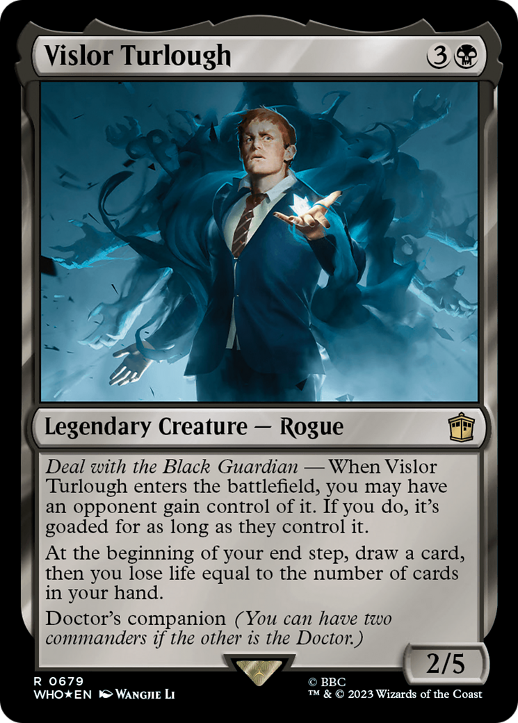 Vislor Turlough (Surge Foil) [Doctor Who] | Gear Gaming Fayetteville