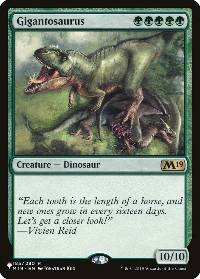 Gigantosaurus [The List] | Gear Gaming Fayetteville