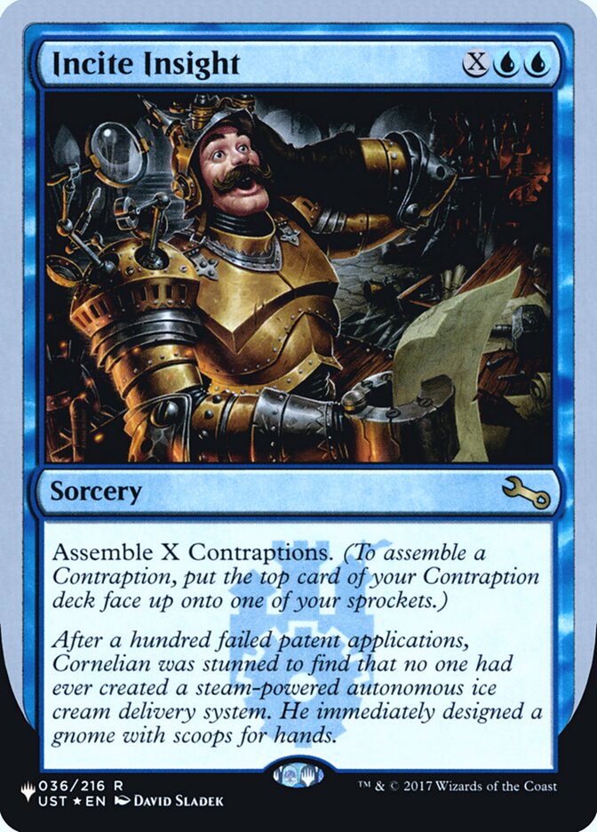 Incite Insight (Unfinity Foil Edition) [The List] | Gear Gaming Fayetteville