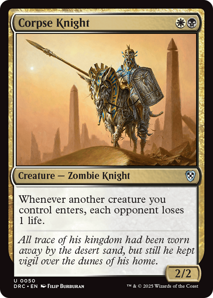 Corpse Knight [Aetherdrift Commander] | Gear Gaming Fayetteville