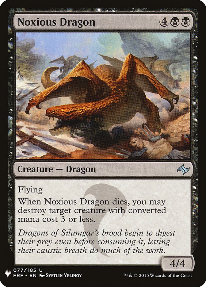 Noxious Dragon [Mystery Booster] | Gear Gaming Fayetteville