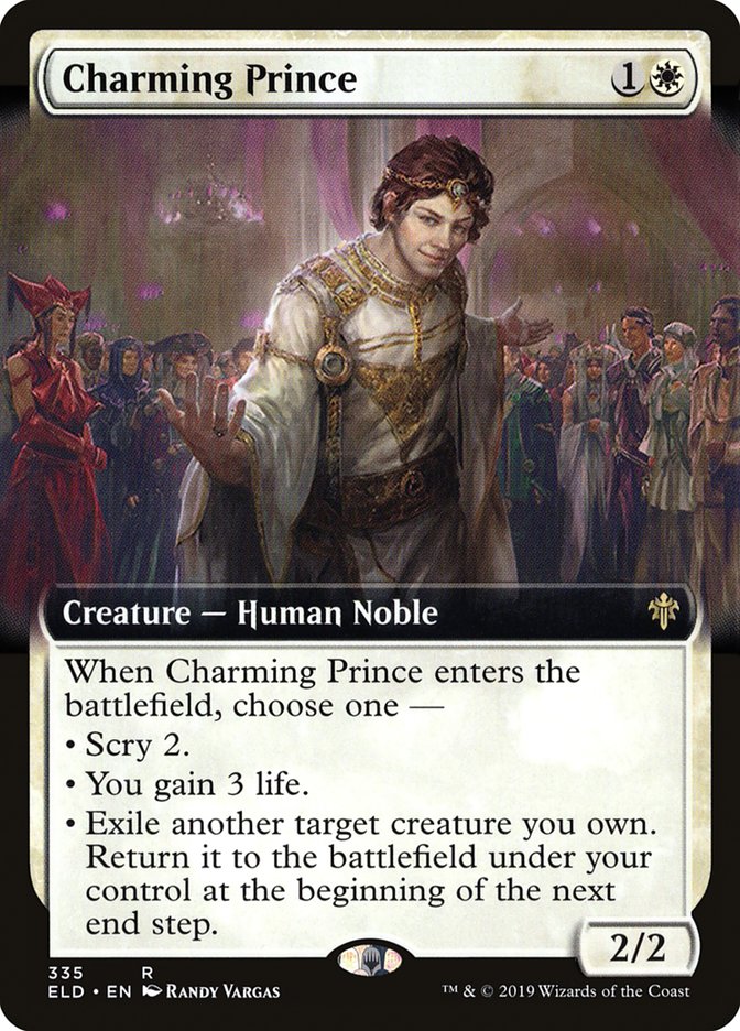 Charming Prince (Extended Art) [Throne of Eldraine] | Gear Gaming Fayetteville