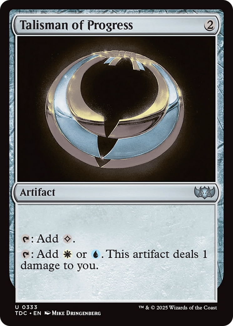 Talisman of Progress [Tarkir: Dragonstorm Commander] | Gear Gaming Fayetteville