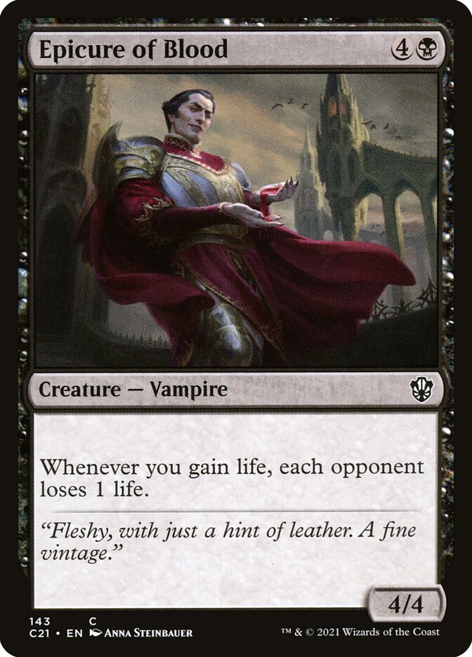 Epicure of Blood [Commander 2021] | Gear Gaming Fayetteville