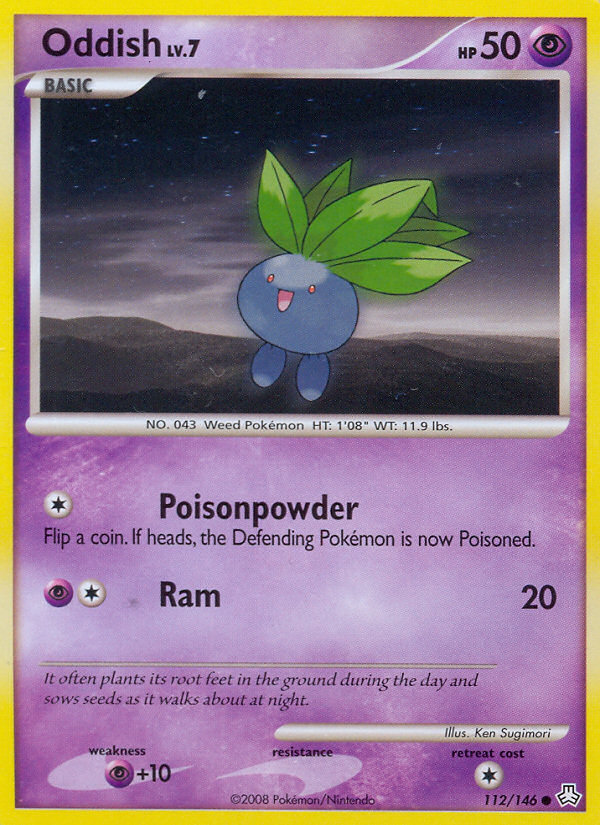 Oddish (112/146) [Diamond & Pearl: Legends Awakened] | Gear Gaming Fayetteville