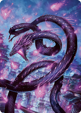 Junji, the Midnight Sky 2 Art Card [Kamigawa: Neon Dynasty Art Series] | Gear Gaming Fayetteville