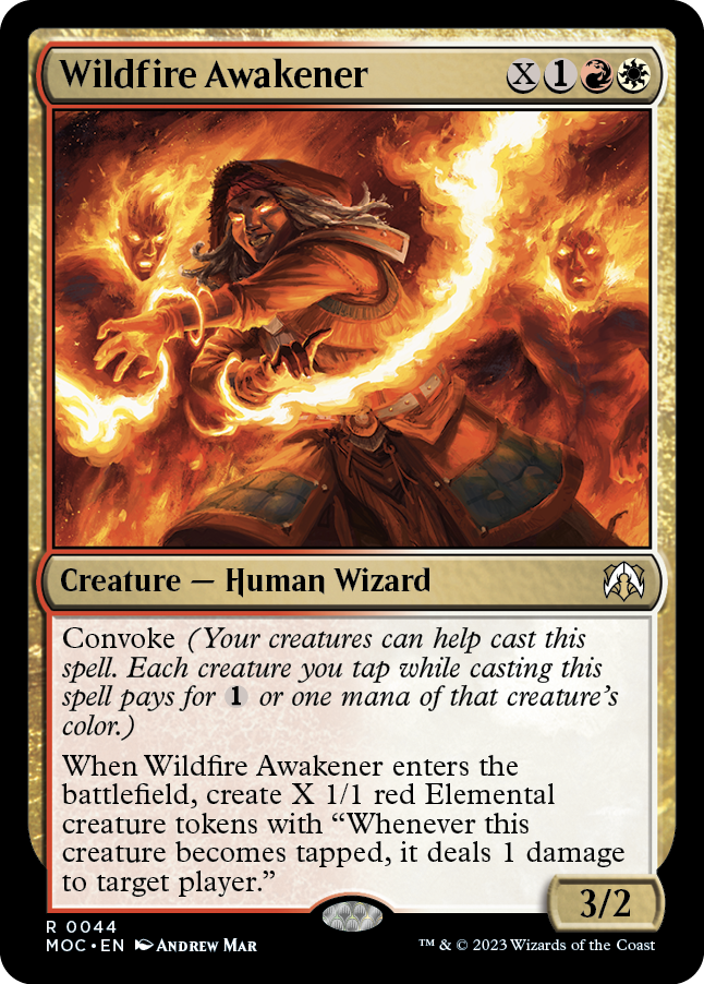 Wildfire Awakener [March of the Machine Commander] | Gear Gaming Fayetteville