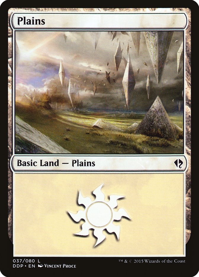 Plains (37) [Duel Decks: Zendikar vs. Eldrazi] | Gear Gaming Fayetteville