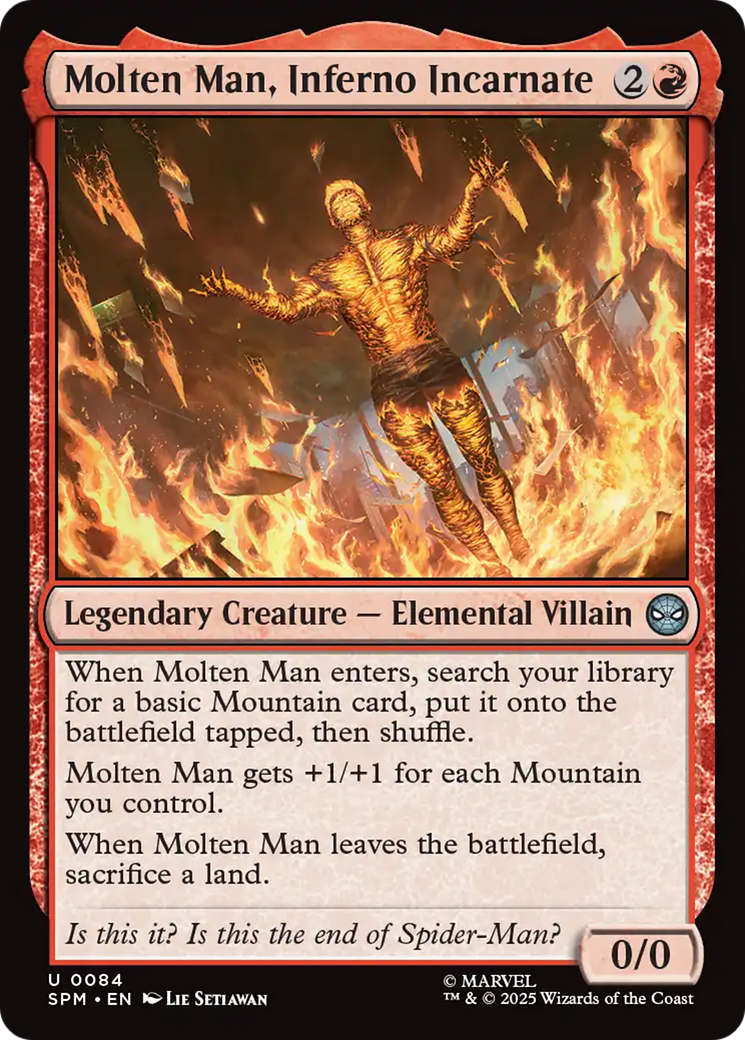 Molten Man, Inferno Incarnate [Marvel's Spider-Man] | Gear Gaming Fayetteville