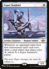 Esper Sentinel [The List] | Gear Gaming Fayetteville