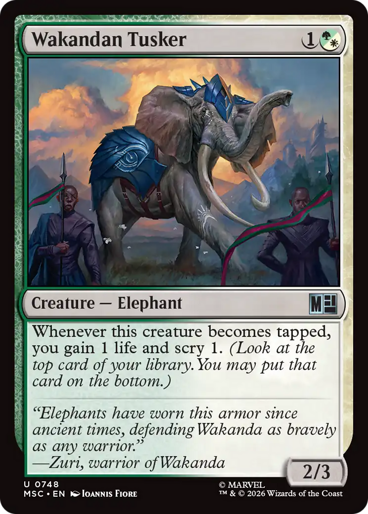 Wakandan Tusker [Marvel Super Heroes Commander] | Gear Gaming Fayetteville