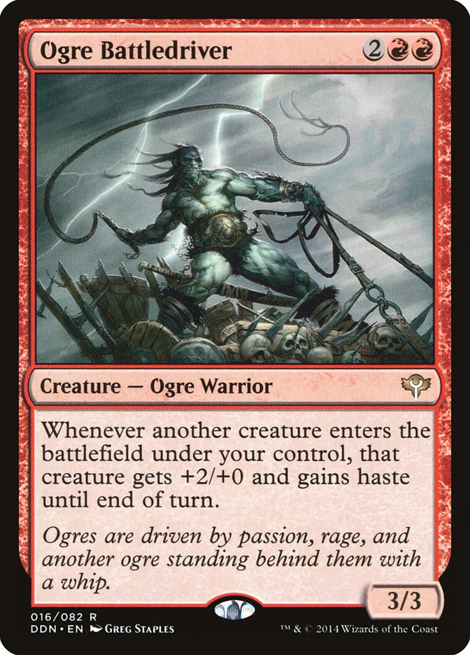Ogre Battledriver [Duel Decks: Speed vs. Cunning] | Gear Gaming Fayetteville