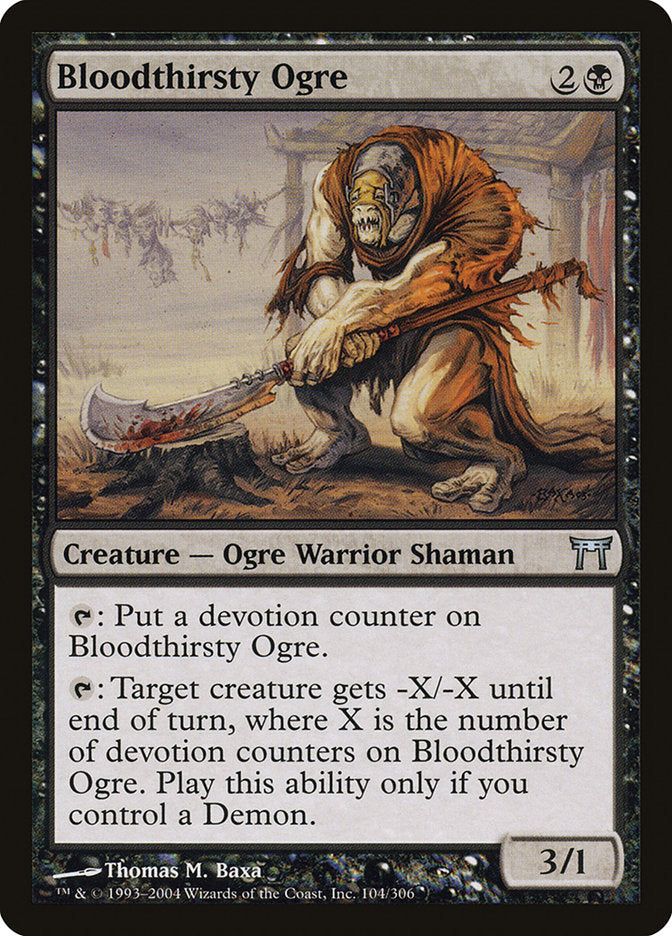 Bloodthirsty Ogre [Champions of Kamigawa] | Gear Gaming Fayetteville