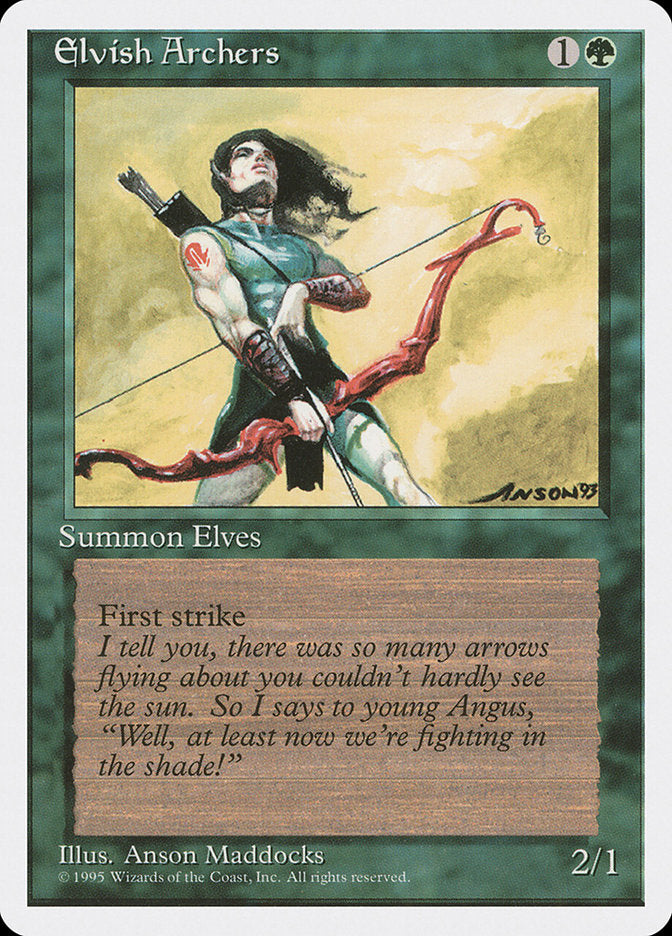 Elvish Archers [Fourth Edition] | Gear Gaming Fayetteville