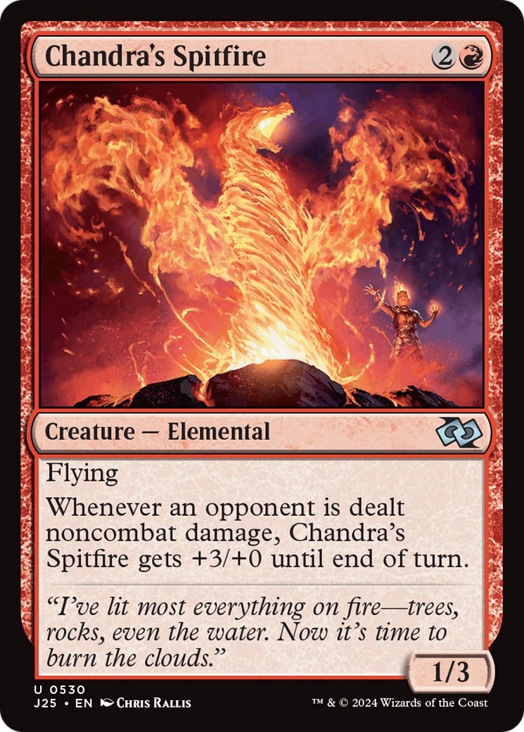 Chandra's Spitfire [Foundations Jumpstart] | Gear Gaming Fayetteville