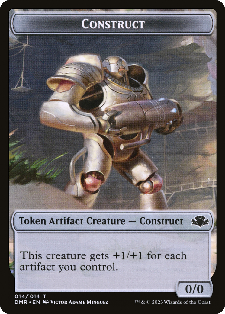 Construct Token [Dominaria Remastered Tokens] | Gear Gaming Fayetteville