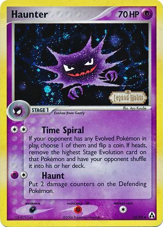 Haunter (35/92) (Stamped) [EX: Legend Maker] | Gear Gaming Fayetteville
