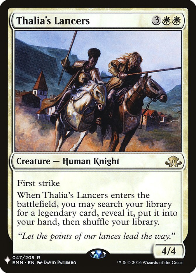 Thalia's Lancers [The List] | Gear Gaming Fayetteville