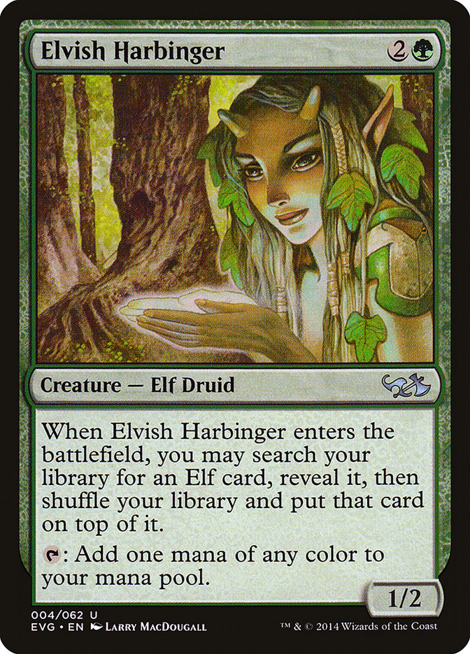 Elvish Harbinger (Elves vs. Goblins) [Duel Decks Anthology] | Gear Gaming Fayetteville