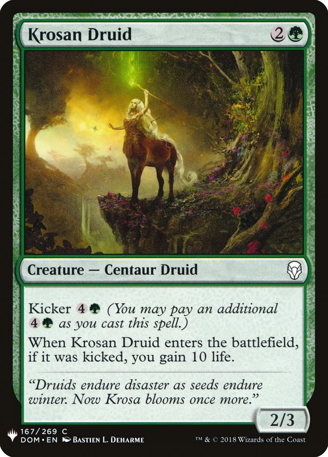 Krosan Druid [Mystery Booster] | Gear Gaming Fayetteville