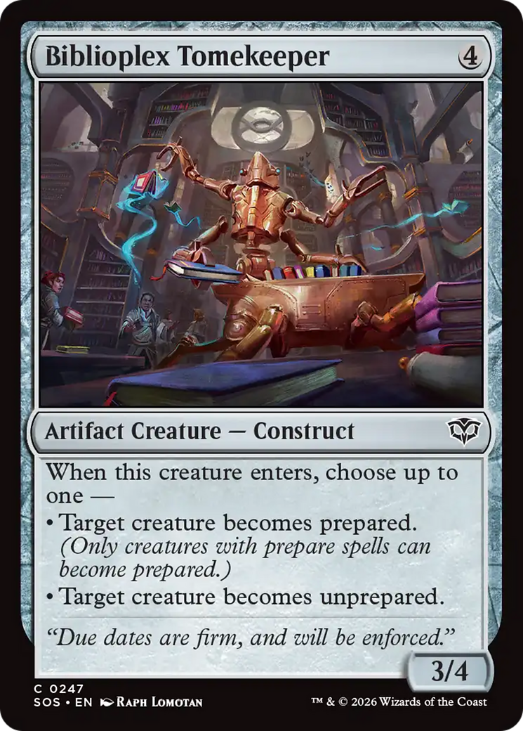 Biblioplex Tomekeeper [Secrets of Strixhaven] | Gear Gaming Fayetteville