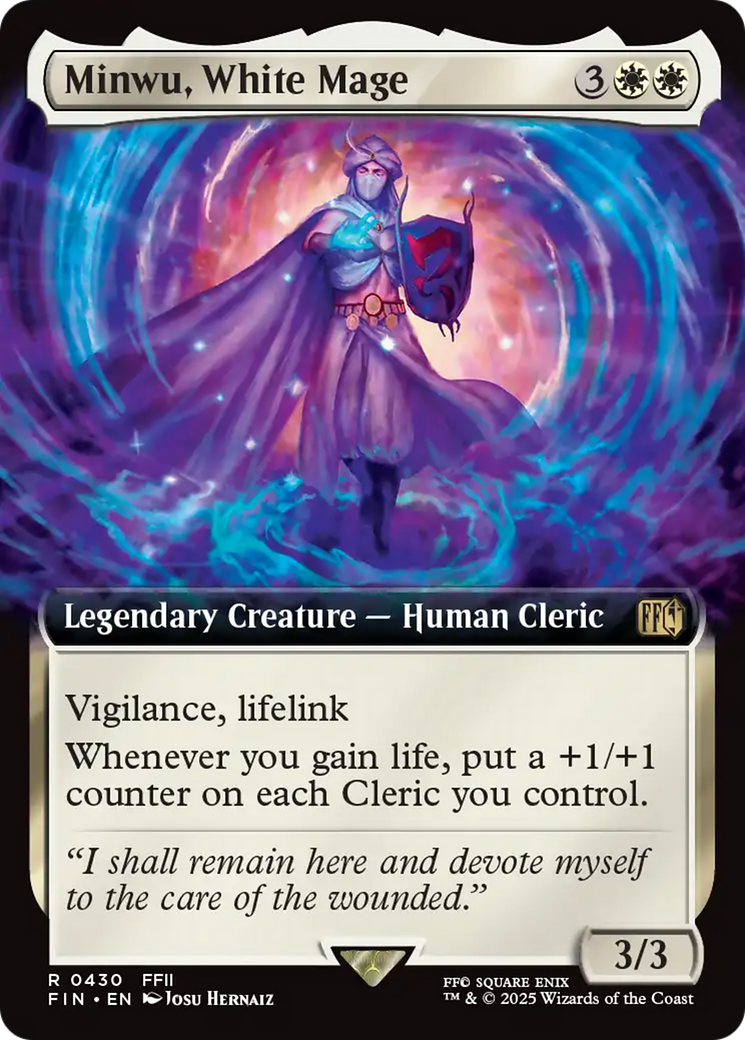 Minwu, White Mage (Extended Art) [FINAL FANTASY] | Gear Gaming Fayetteville