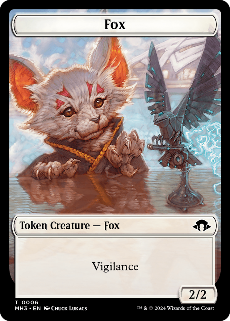 Servo // Fox Double-Sided Token [Modern Horizons 3 Tokens] | Gear Gaming Fayetteville