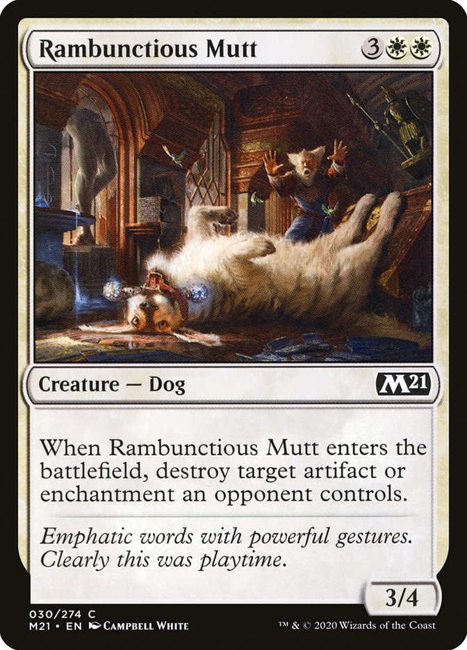 Rambunctious Mutt [Core Set 2021] | Gear Gaming Fayetteville