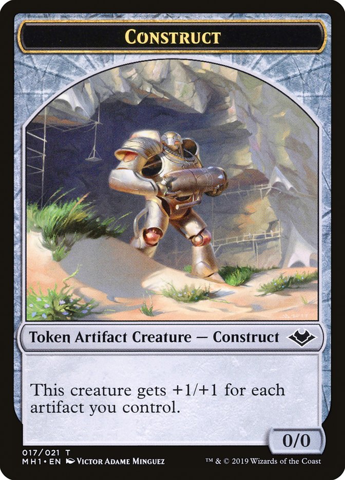 Elemental (008) // Construct (017) Double-Sided Token [Modern Horizons Tokens] | Gear Gaming Fayetteville