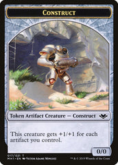 Shapeshifter (001) // Construct (017) Double-Sided Token [Modern Horizons Tokens] | Gear Gaming Fayetteville