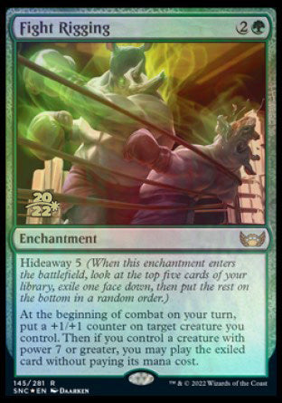 Fight Rigging [Streets of New Capenna Prerelease Promos] | Gear Gaming Fayetteville