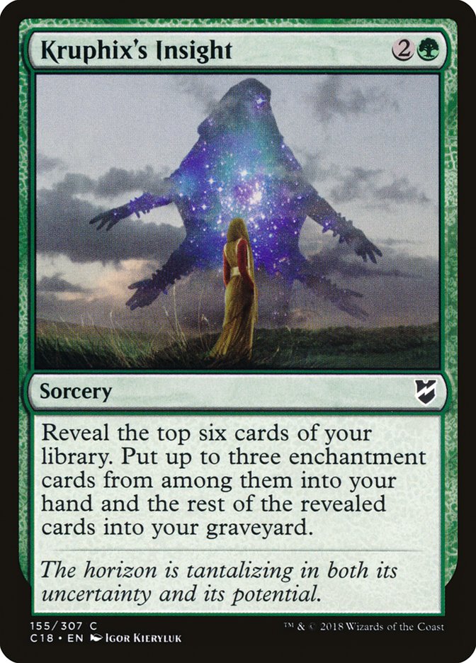 Kruphix's Insight [Commander 2018] | Gear Gaming Fayetteville