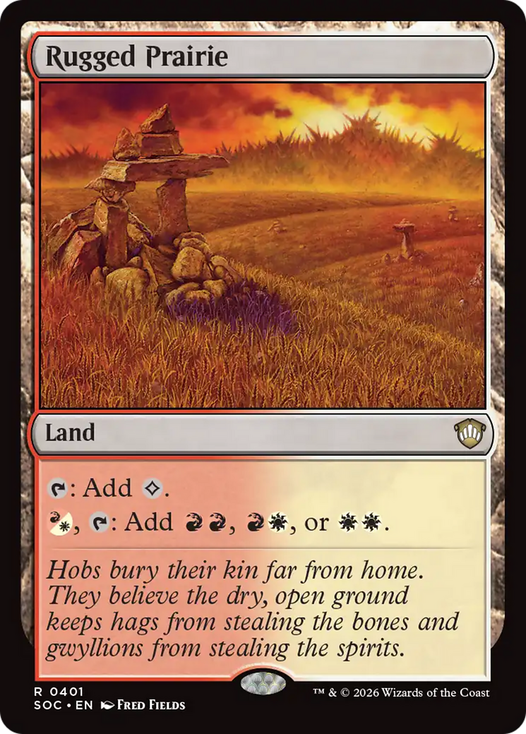 Rugged Prairie [Secrets of Strixhaven Commander] | Gear Gaming Fayetteville