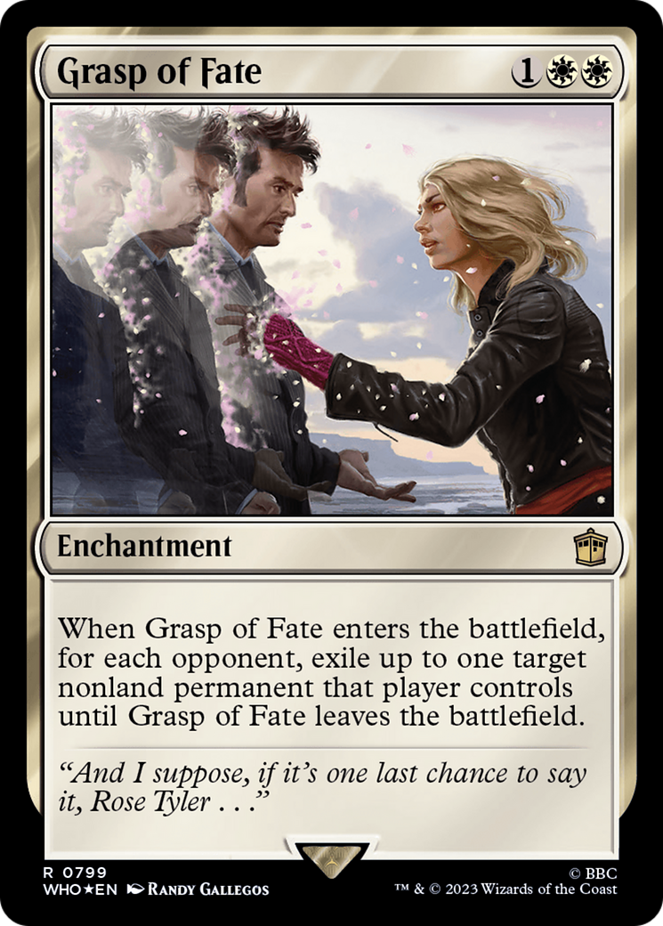Grasp of Fate (Surge Foil) [Doctor Who] | Gear Gaming Fayetteville
