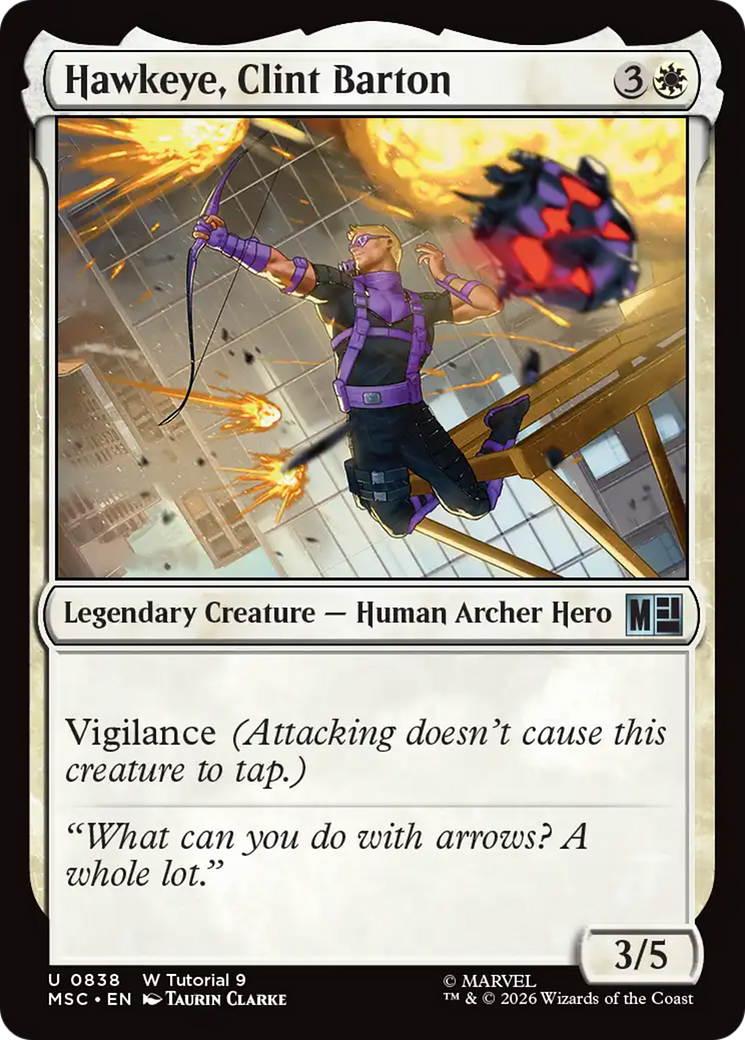 Hawkeye, Clint Barton (0838) [Marvel Super Heroes Commander] | Gear Gaming Fayetteville