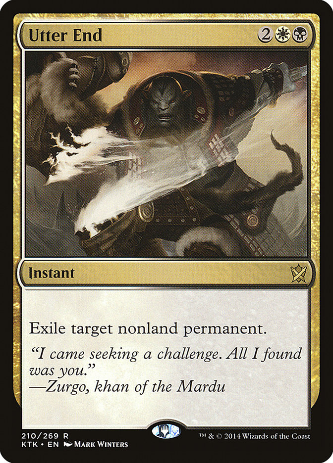 Utter End [Khans of Tarkir] | Gear Gaming Fayetteville