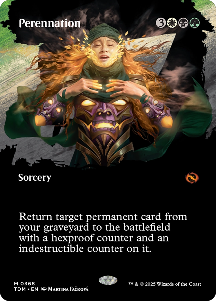Perennation (Borderless) [Tarkir: Dragonstorm] | Gear Gaming Fayetteville
