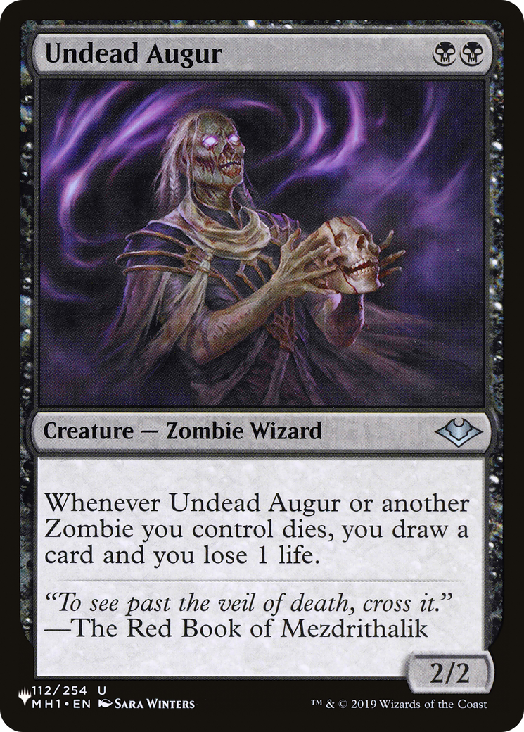 Undead Augur [The List Reprints] | Gear Gaming Fayetteville