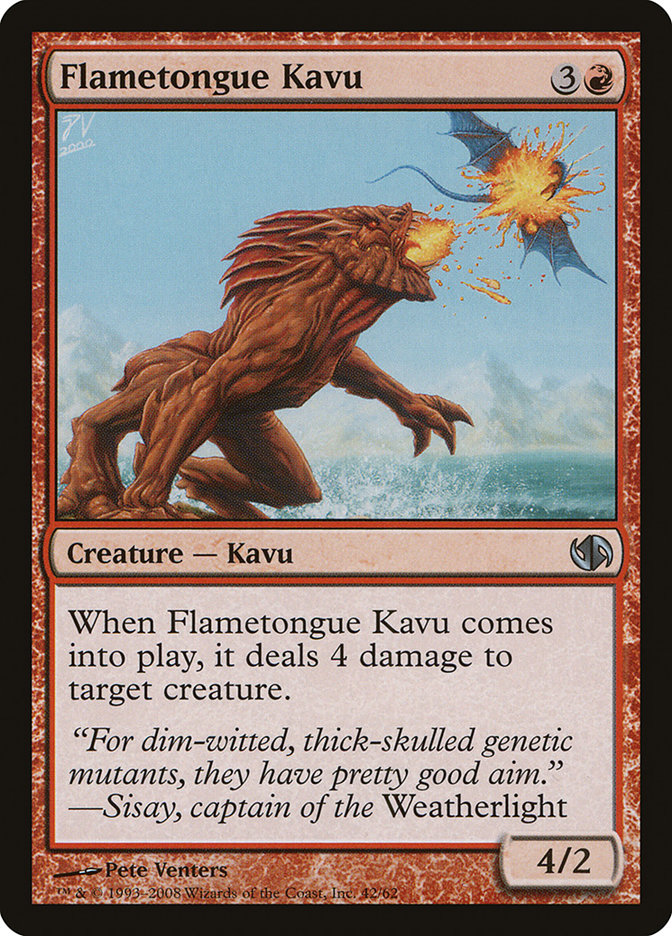 Flametongue Kavu [Duel Decks: Jace vs. Chandra] | Gear Gaming Fayetteville