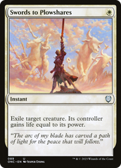 Swords to Plowshares [Phyrexia: All Will Be One Commander] | Gear Gaming Fayetteville