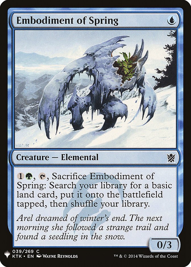 Embodiment of Spring [Mystery Booster] | Gear Gaming Fayetteville