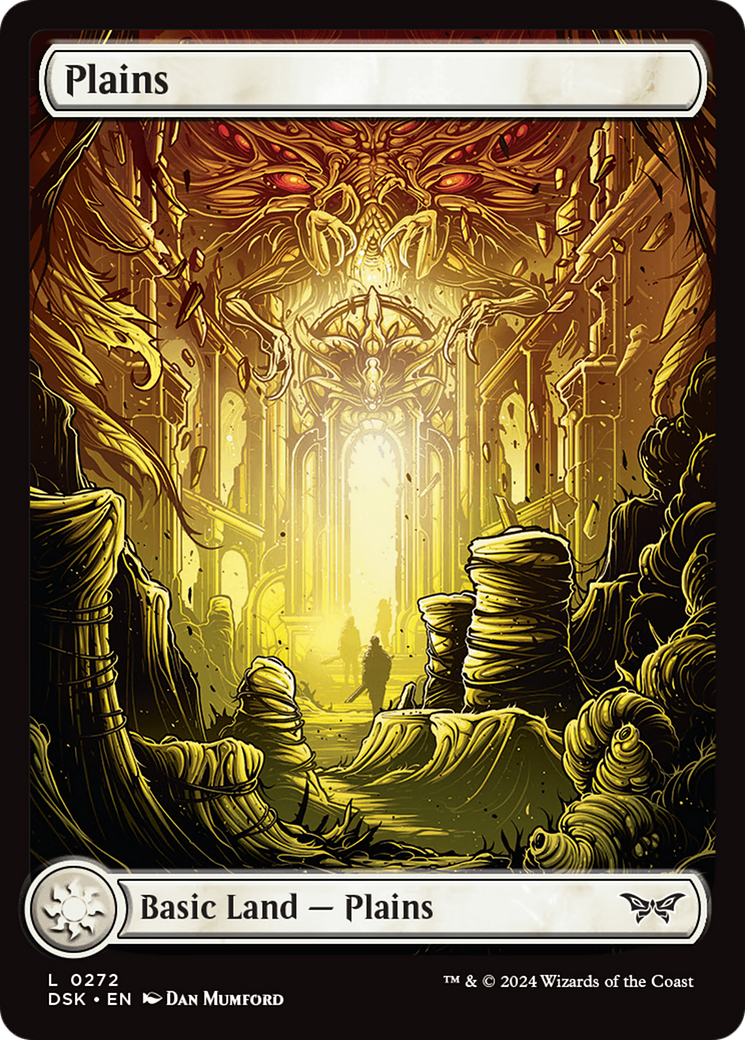 Plains (272) - Full Art [Duskmourn: House of Horror] | Gear Gaming Fayetteville