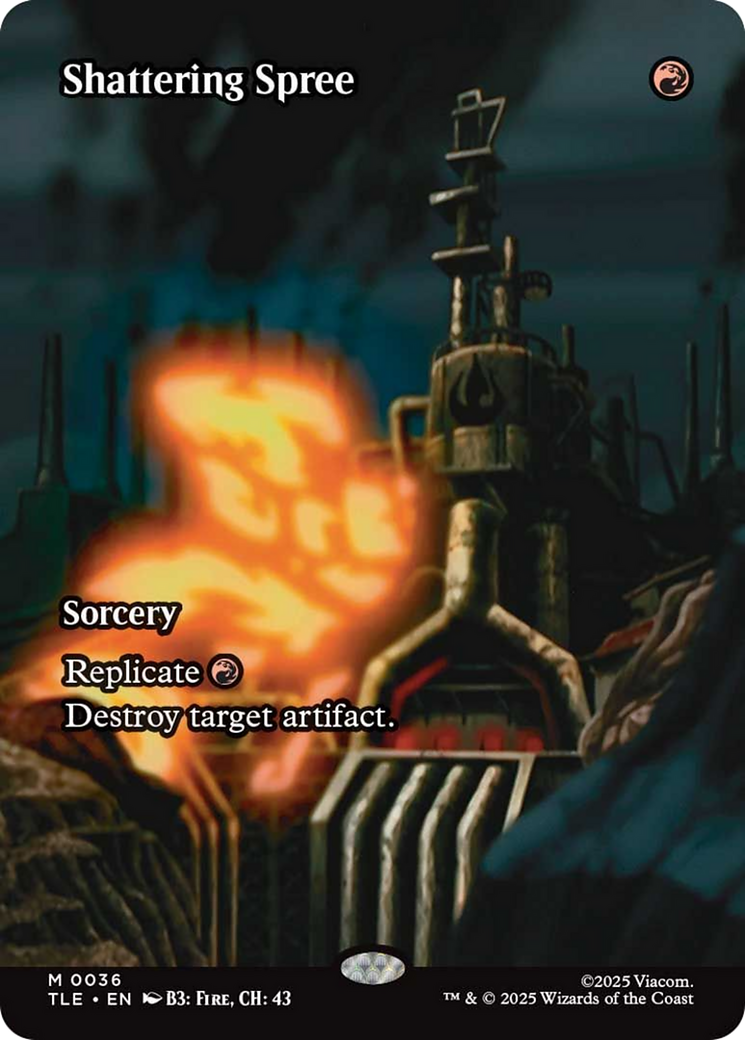 Shattering Spree (Borderless) [Avatar: The Last Airbender: Eternal-Legal] | Gear Gaming Fayetteville