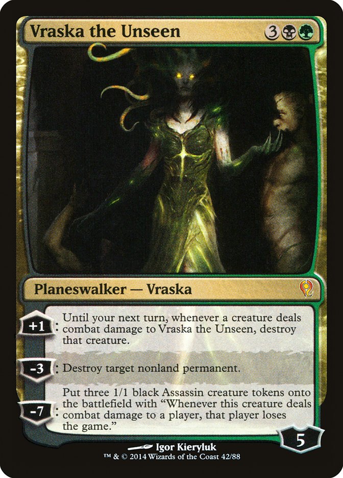 Vraska the Unseen [Duel Decks: Jace vs. Vraska] | Gear Gaming Fayetteville