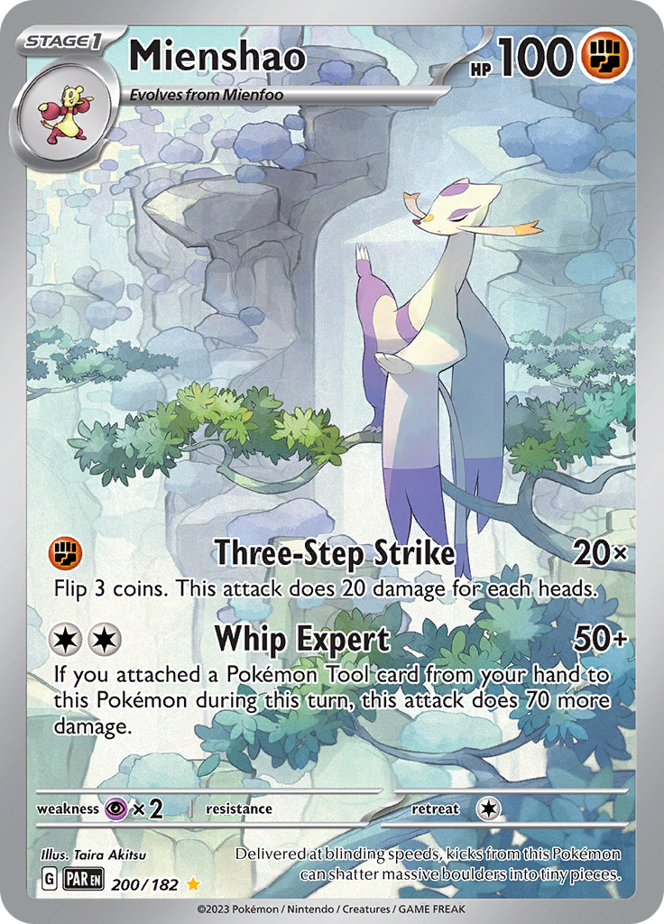 Mienshao (200/182) [Scarlet & Violet: Paradox Rift] | Gear Gaming Fayetteville