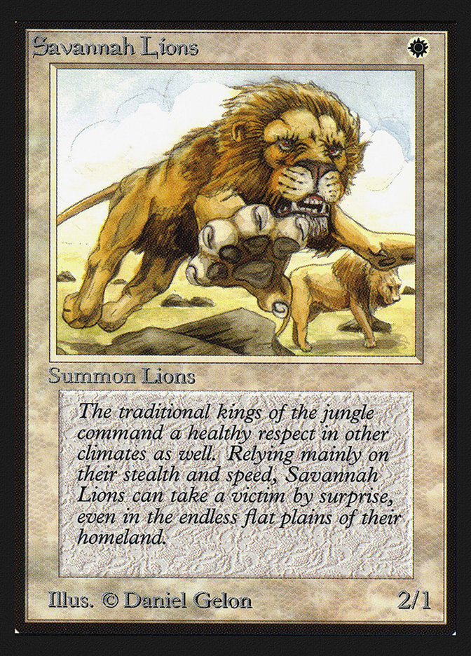 Savannah Lions [International Collectors' Edition] | Gear Gaming Fayetteville