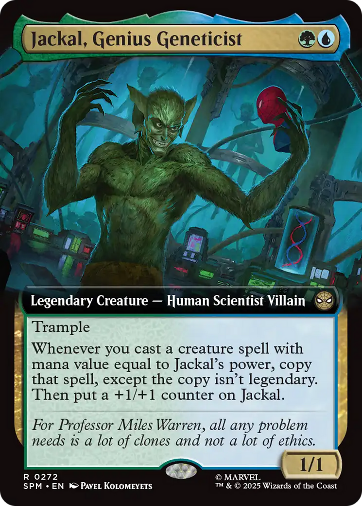 Jackal, Genius Geneticist (Extended Art) [Marvel's Spider-Man] | Gear Gaming Fayetteville